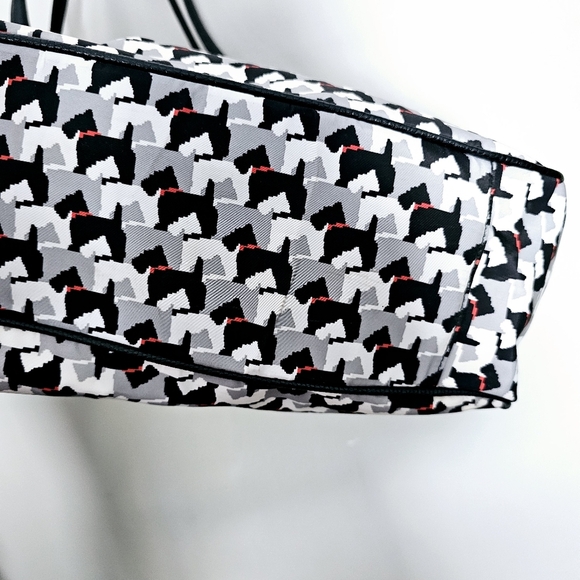 Vera Bradley scotty dog print schnauzer large tote bag - Picture 4 of 12